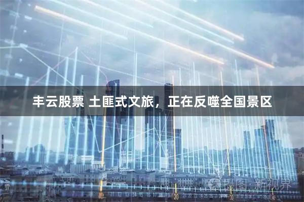 丰云股票 土匪式文旅，正在反噬全国景区